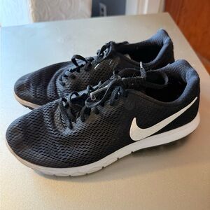 Nike Black Mesh Shoes